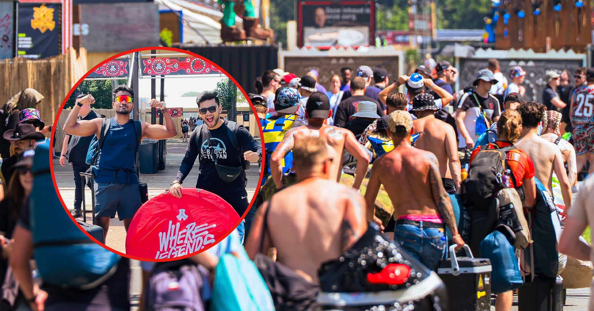 van camping naar hotel zo hielp q dance gestrande warriors
